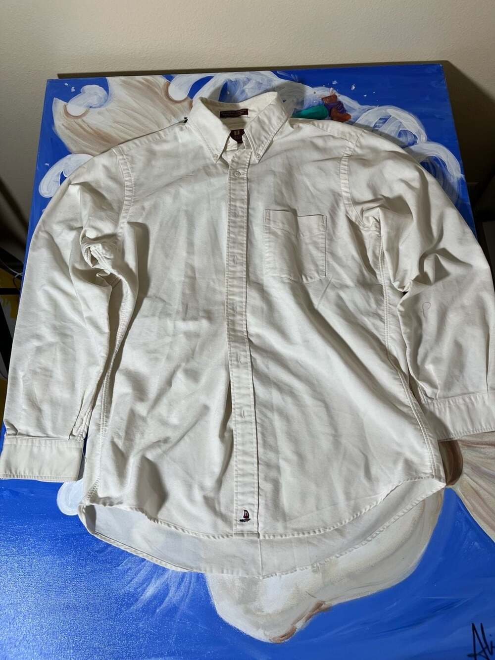 Vintage Nordstrom Classic Long Sleeve Oxford Button Down Shirt